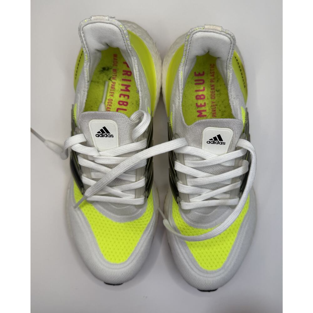 Adidas Womens Ultraboost 21 Solar Yellow US Size 7 1/2 FY0401 - Picture 14 of 14